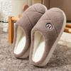 Home shoes indoor comfort couple household cotton drags autumn and winter cotton slippers