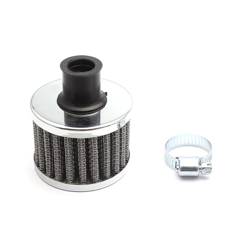 Universal Small 12Mm Air Filter Motorcycle Turbo High Flow Racing Cold Air Intake Filter Mushroom Head Car Accessories