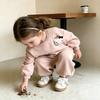 Autumn 2025 Girls' Cute Hoodie & Pants Set - Baby & Toddler Outfit for Spring/Fall