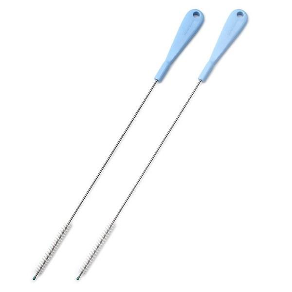 

Щетка для соломы Baby Bear Щетка для чистки соломы, 2 шт., синяя