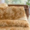 Winter Warm Weich Hohe Dichte Gepunktetes Hirsch-Tiger-Muster Plüschstoff DIY Handgefertigt Nähen Kunstfellstoff Hintergrundstoff