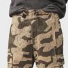 2024 Spring Men's Retro Camouflage Wide-Leg Overalls
