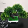 Artificial Home Desk Decoration Mini Pine Tree Faux Plant Bonsai Cafe Office