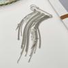 Retro Metal Chain Fringe Brooch Pin Punk Rock Multi Functional Pin for Jacket Denim Alter Pants Hem Shortener Decoration Jewelry