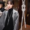 Simple And Atmospheric Versatile Long Necklace Accessories Women'S Sweater Chain Autumn And Winter Pendant
