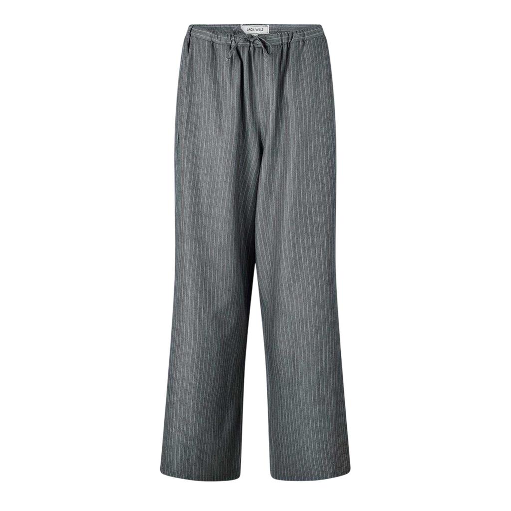 Jack Wills Womens/Ladies Pinstripe Wide Leg Chinos