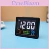 Digital Lcd Alarm Clock With Temperature Calendar For Students And Home Use