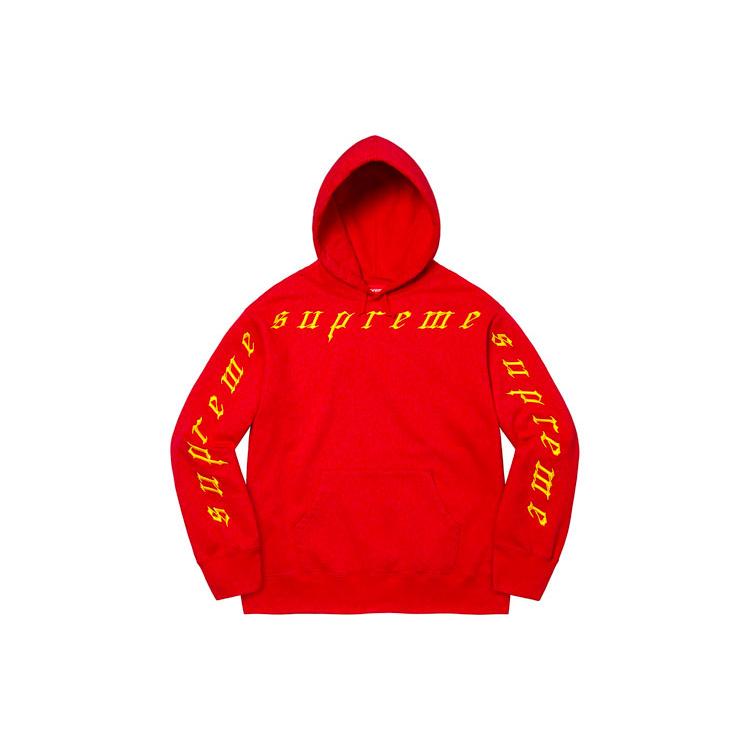 Supreme Raised Embroidery Hooded Sweatshirt SUP-FW21-366