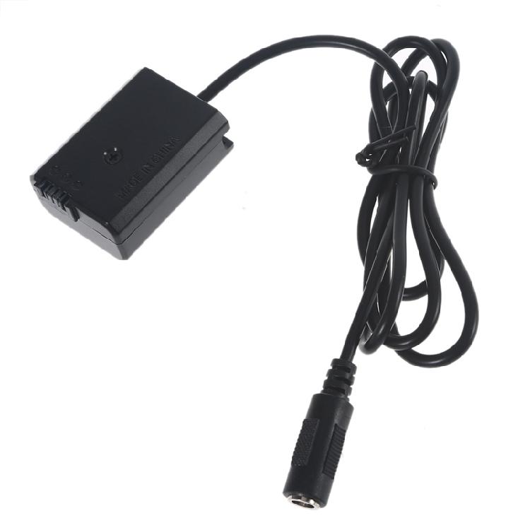 NP-FW50 Dummy Battery Type-C Cable Suitable for Son Y A6000 A6300 A6500 A7000