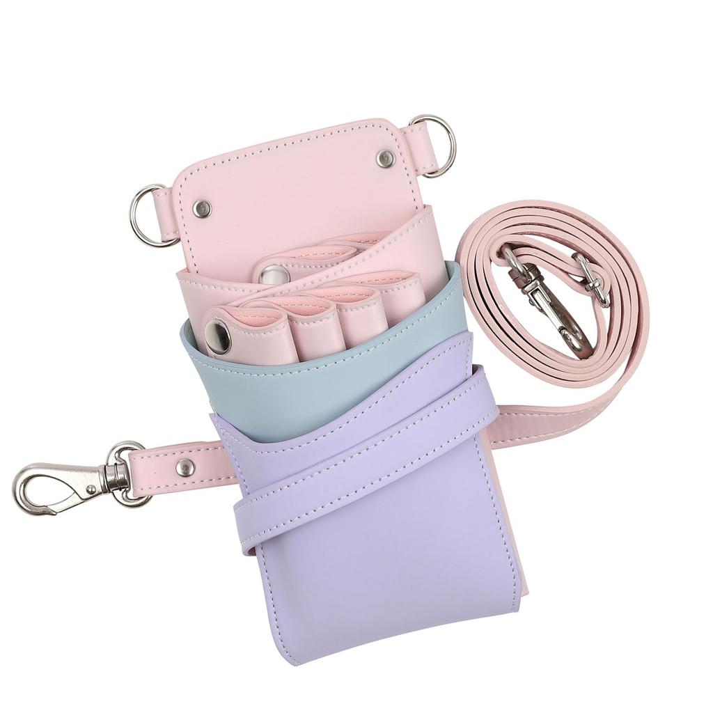 DEEDS a Japanese manufacturer of scissor specializes in Siena Pink holds Ideal for and Products, cases, No. 415, Mix, 4-6 scissors. hairdressers,