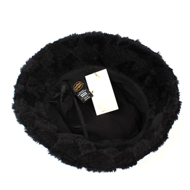 Universal chemistry Check Fur Black Bucket Hat