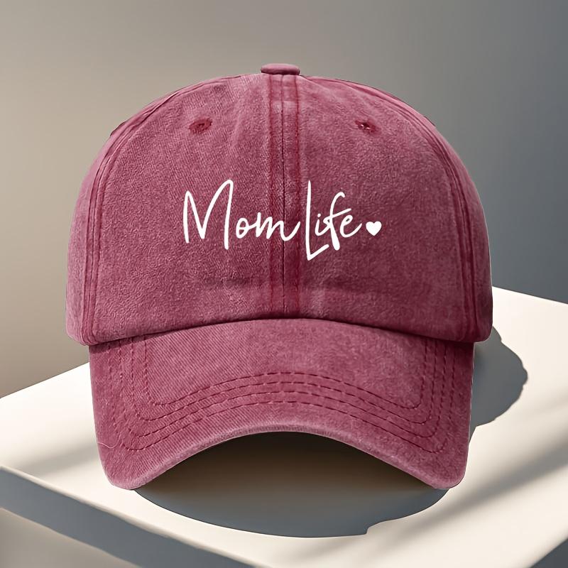 Fun Printed Mom Hat Suitable for Women and Grandmothers Adjustable Baseball Cap