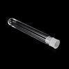 10Pcs Kunststoff Reagenzglas Mit Kappe 12x75mm U-förmigen Boden Lange Transparent