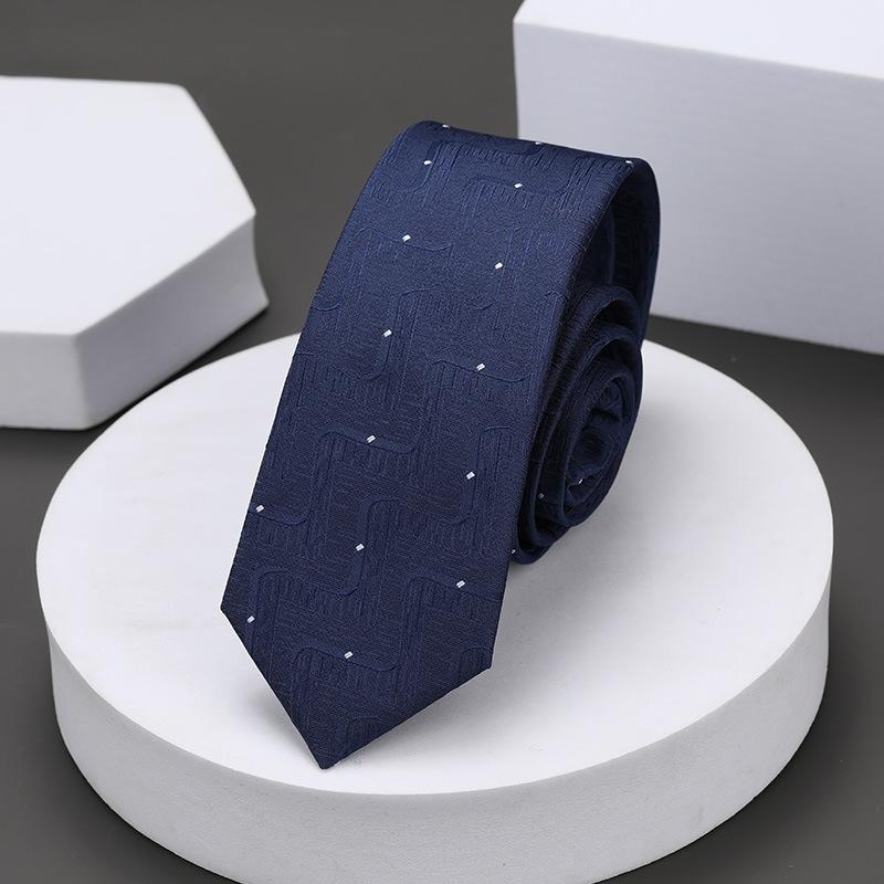 Korean Version Of Casual 5Cm Men'S And Women'S Business Dress Groom Wedding Stripe Hand Play Work Narrow Lazy Solid Color Tie