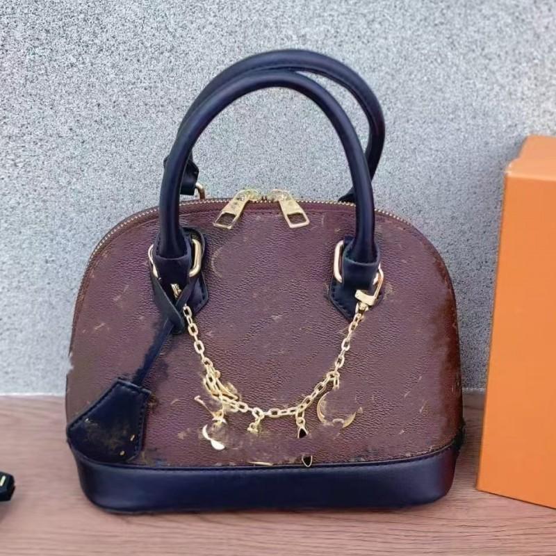 Womens PU Shell Handbag Crossbody Bag Shoulder With Zip Small Vintage Style Daily Use
