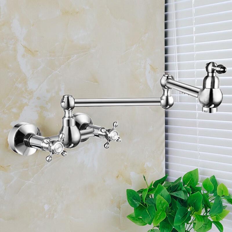 Handun Wall-Mounted Retractable Kitchen Faucet