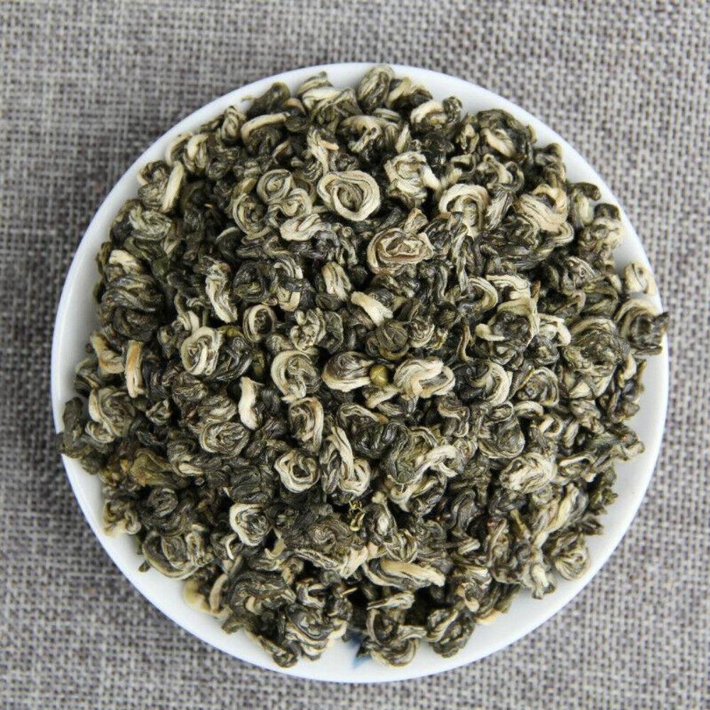 80g Yunnan Biluochun Green Tea Loose Leaf Chinese Slimming Tea Iron Box Gift Tea