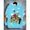 New Anime Hoodie, Cartoon Children's Clothing for Boys and Girls, Long-sleeved Autumn Clothing, Suitable for Children Aged 5-14