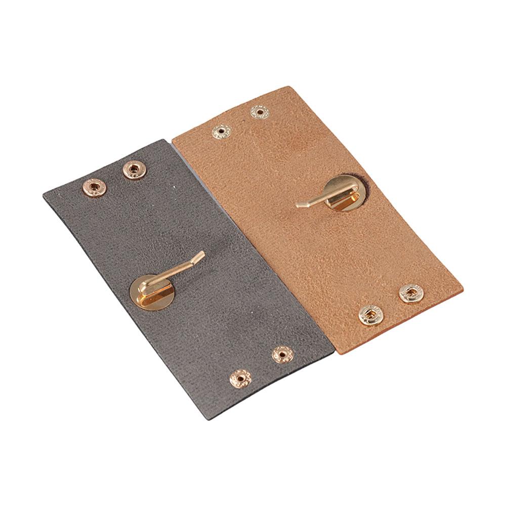 Headwear Hairpins PU Leather Hair Band Women's hair clips Ponytail Holder Korean Style Hair Cuff