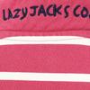 Lazy Jacks Girls Striped Pique Sweatshirt