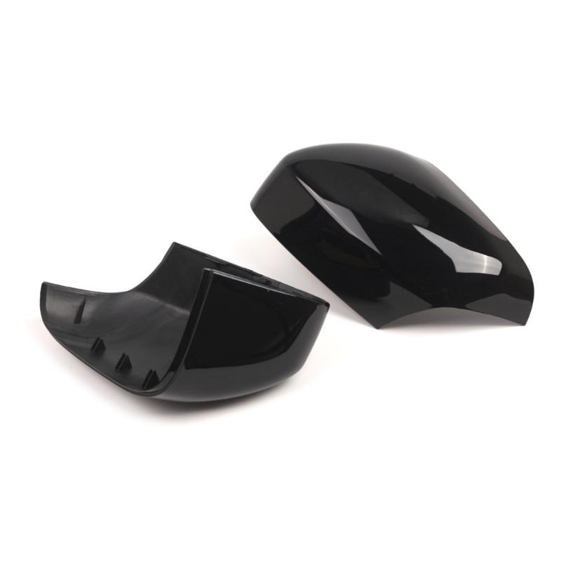 1 Pair Front Door Wing Mirror Cover Caps for 2007-2014 39894341 39894354 Replacement Rear View Mirror Cover