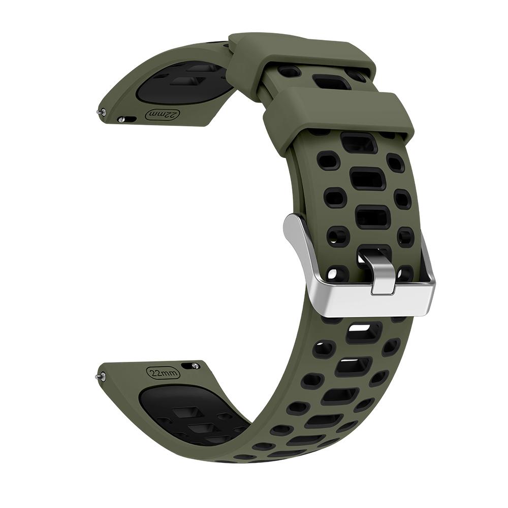 22MM Official Two Tone Sports Watch Strap for Huawei GT Runner 2 Gt6 46mm Silicone Waterproof Watch Band for Huawei GT Runner 2