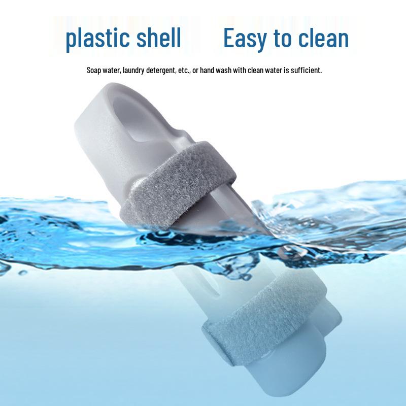 Plastic Finger Splint for Flexion Correction and Fracture Rehabilitation