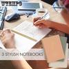 WTEMPO Back-to-school Student Spiral Notebooks Simple School Notebook with Large Pockets & Lined Pages Perfect Office & School Supplies