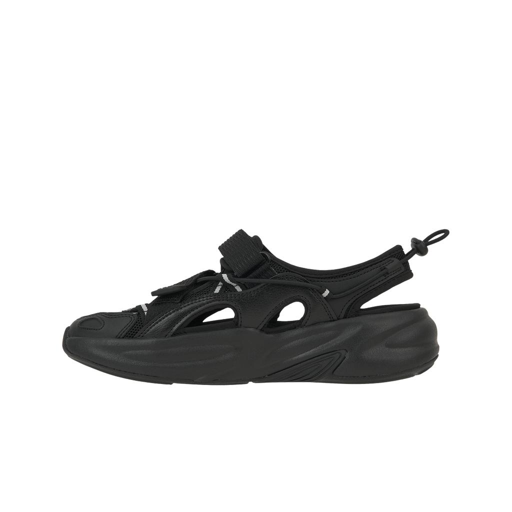 adidas Ozwave Sandal Comfortable Non-Slip Shock-Resistant Wear-Resistant River Shoes Unisex Sandals Black JS4582
