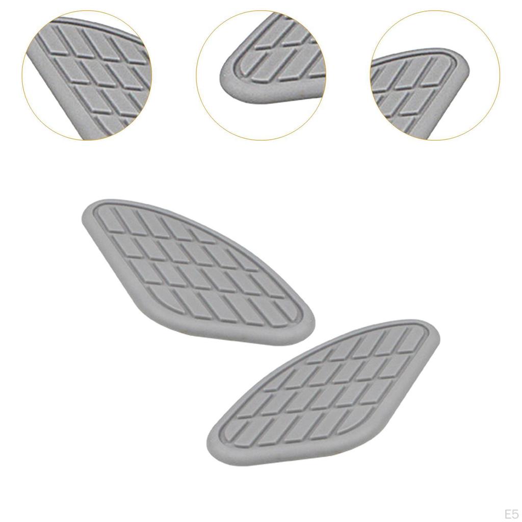 2 sztuki Nakładki na zbiornik motocyklowy Ochraniacze na kolana Naklejki Zamienne