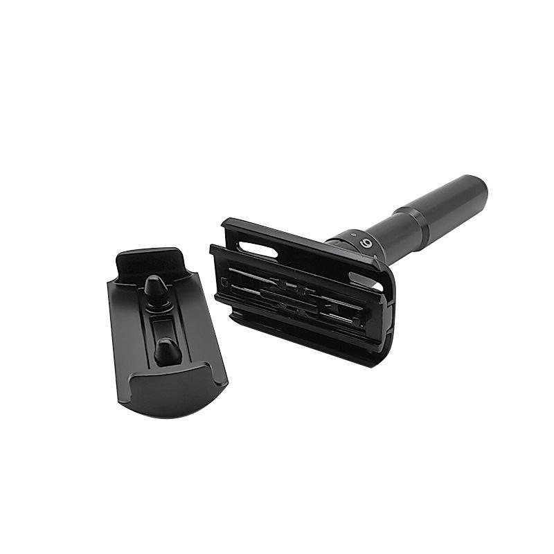 Manual Razor Men's Upgraded Version Adjustable Sharpness WashableOld-fashioned Double-sided Razor