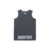 Li-Ning Lining Badfive Round Neck Sleeveless Basketball Jersey Men Tops Black AAYR207-4