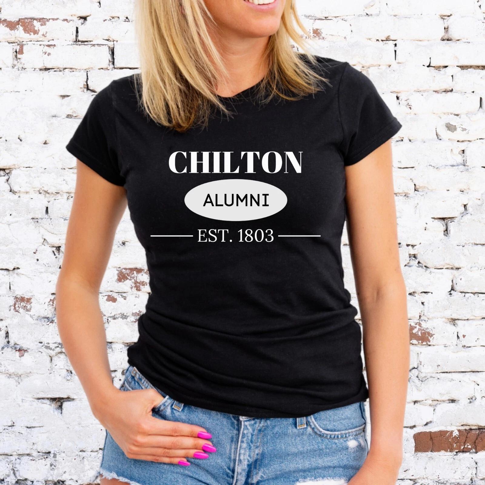 CHILTON ALUMNI T-Shirt, GILMORE GIRLS , WHITE DESIGN, Unisex/Lady Fit 4XL