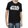 STAR WARS Boys Christmas Logo T-Shirt