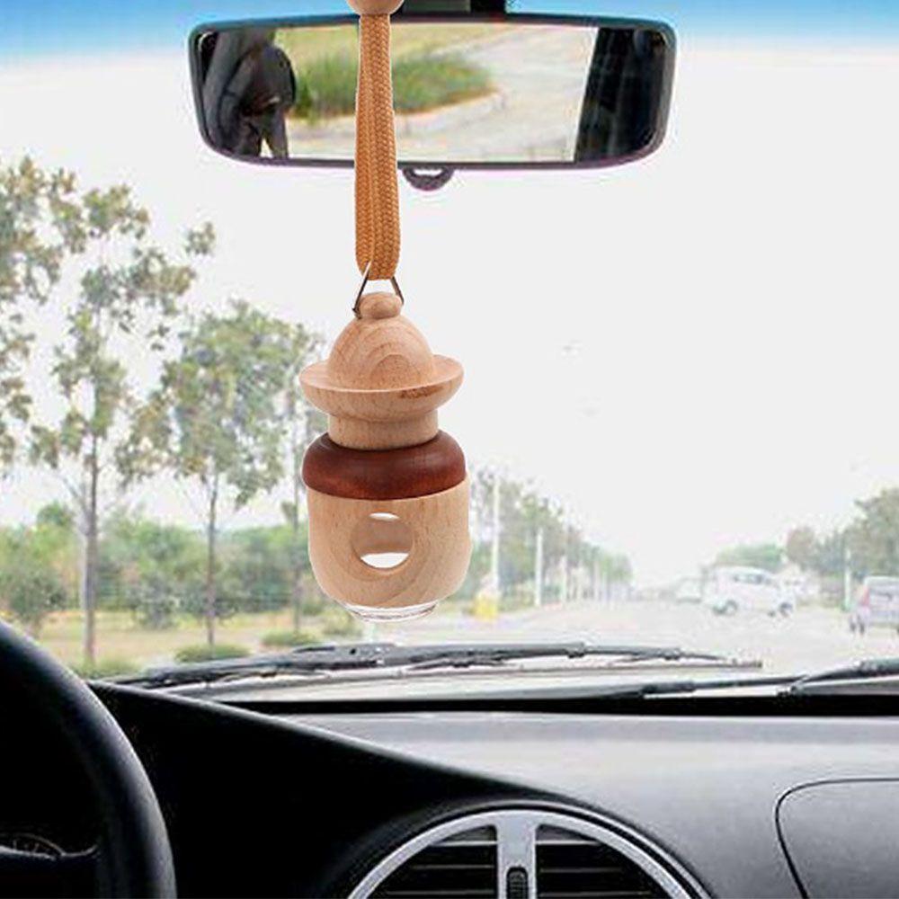 

Car-styling Mirror Ornament Pendant Hanging Perfume Diffuser Bottle Perfume Bottle Air Freshener 3x6cm