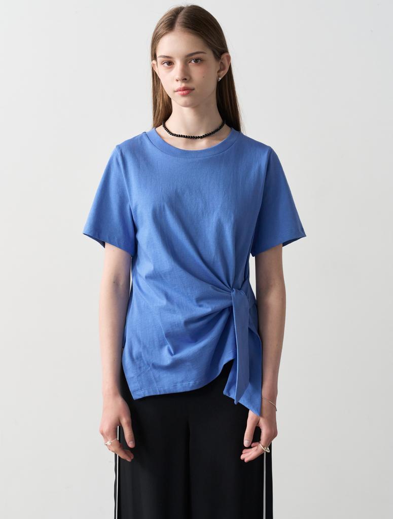 Leuiel Asymmetric T-Shirt_Blue