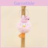 Plush Duck Keychain With Adorable Big Eyes For Car And Bag Decor