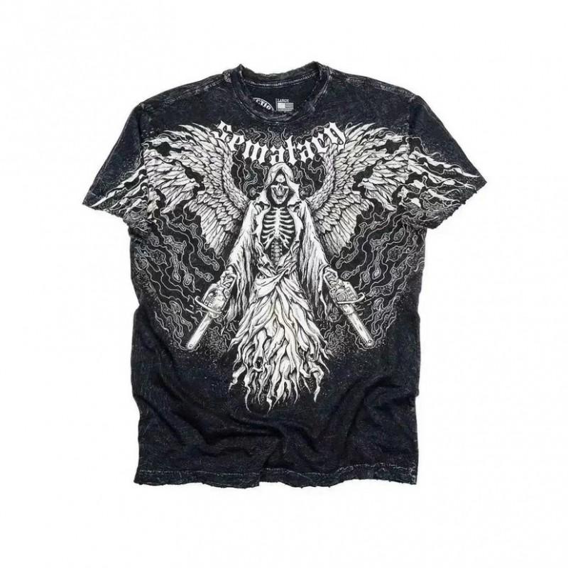 Y2K Vintage T Shirt Harajuku Hip Hop Crew Neck Short Sleeve Gothic Streetwear Unisex Tee