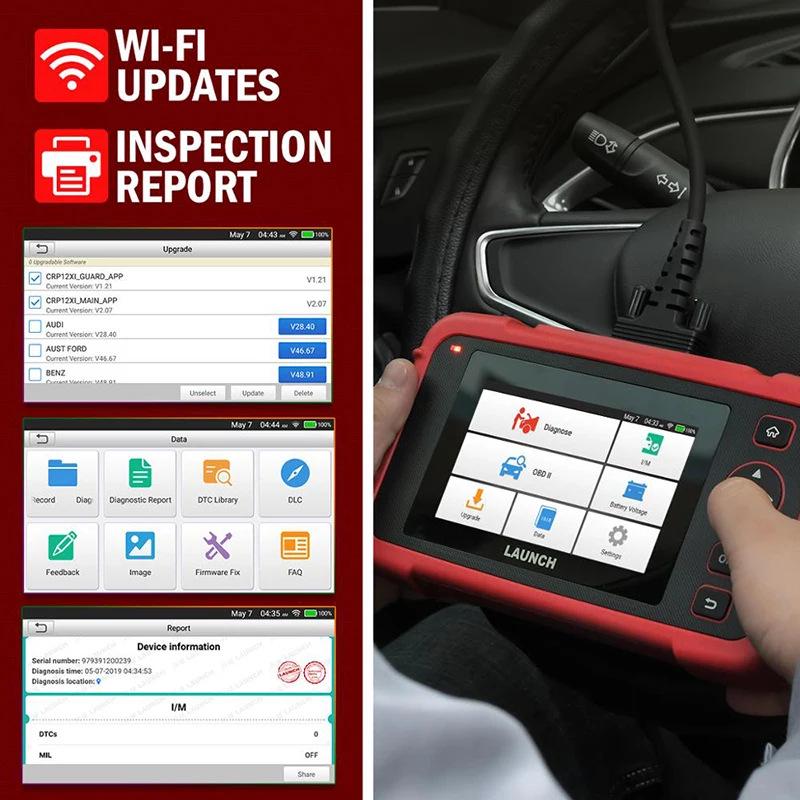 X431 CRP123X V2.0 Global Car Diagnostic Scanner by LAUNCH