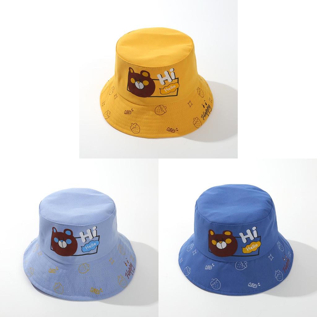 Childrens Sun Hat With Wide Brim Cotton Sun Protection For Spring And Autumn