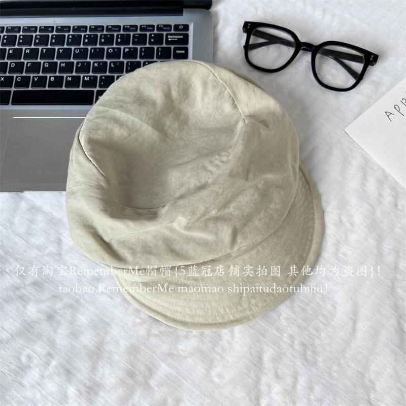 Japanese Yamamoto Style Thin Breathable Octagonal Hat Versatile Literary Painter Hat
