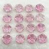 15pcs 20mm Colour Rose Flower Acrylic Loose Spacer Beads for Jewelry Making DIY Bracelet Accessories