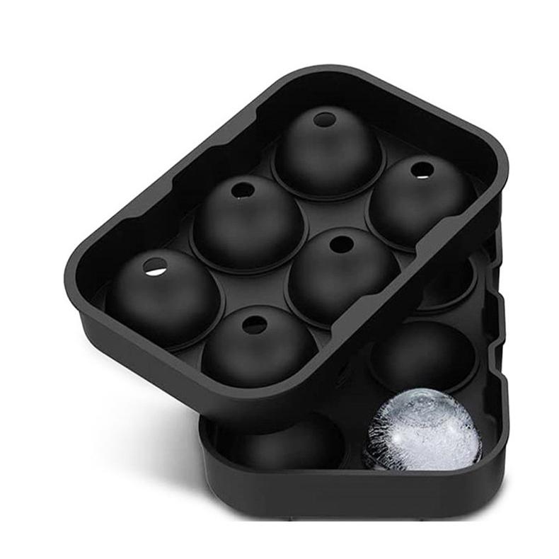 4/6/8 Cell Ice Ball Maker Food Grade Reusable Ice Maker Silicone Ice Cube Mold Tray DIY Freeze Ice Maker Ice Tray Mold