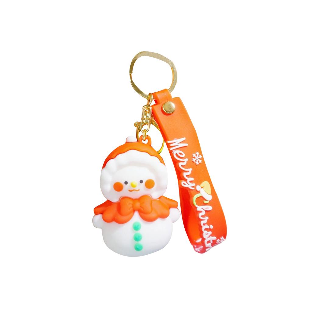 Cartoon Christmas Series Creative Keychains, Car Pendants, Bag Keychains, Christmas Gifts