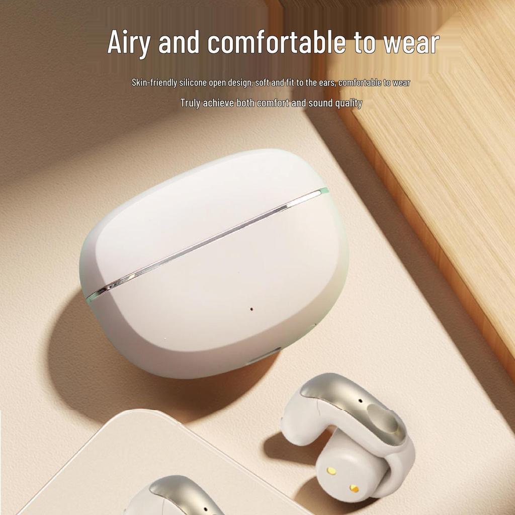 2025 GTS31 Wireless Ear Clip Sports Earphones – Non-In-Ear, Long Battery, High-Quality Sound Bluetooth.