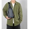 Herren Brusttasche, Trendige und Modische Umhängetasche, Schlicht und mit großem Fassungsvermögen, Vielseitig für den täglichen Arbeitsweg, Herren Tasche