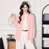 Women's Elegant Loose Fit Long-Sleeve Casual Shirt