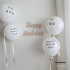Wooden Birthday Number Sign for Baby's First Birthday & 100 Days Photo Props