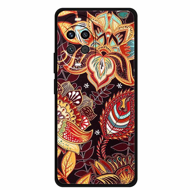 For Huawei Nova 14 Pro Phone Case 3D Relief Cover Flowers Emboss Back Cases Funda for  Nova14 Ultra 14Pro Casing Para Coque