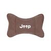 Car Headrest Memory Foam Neck Pillow Auto Accessories For Jeep Wrangler Grand Cherokee Compass Wagoneer Gladiator Avenger Willys AKT1